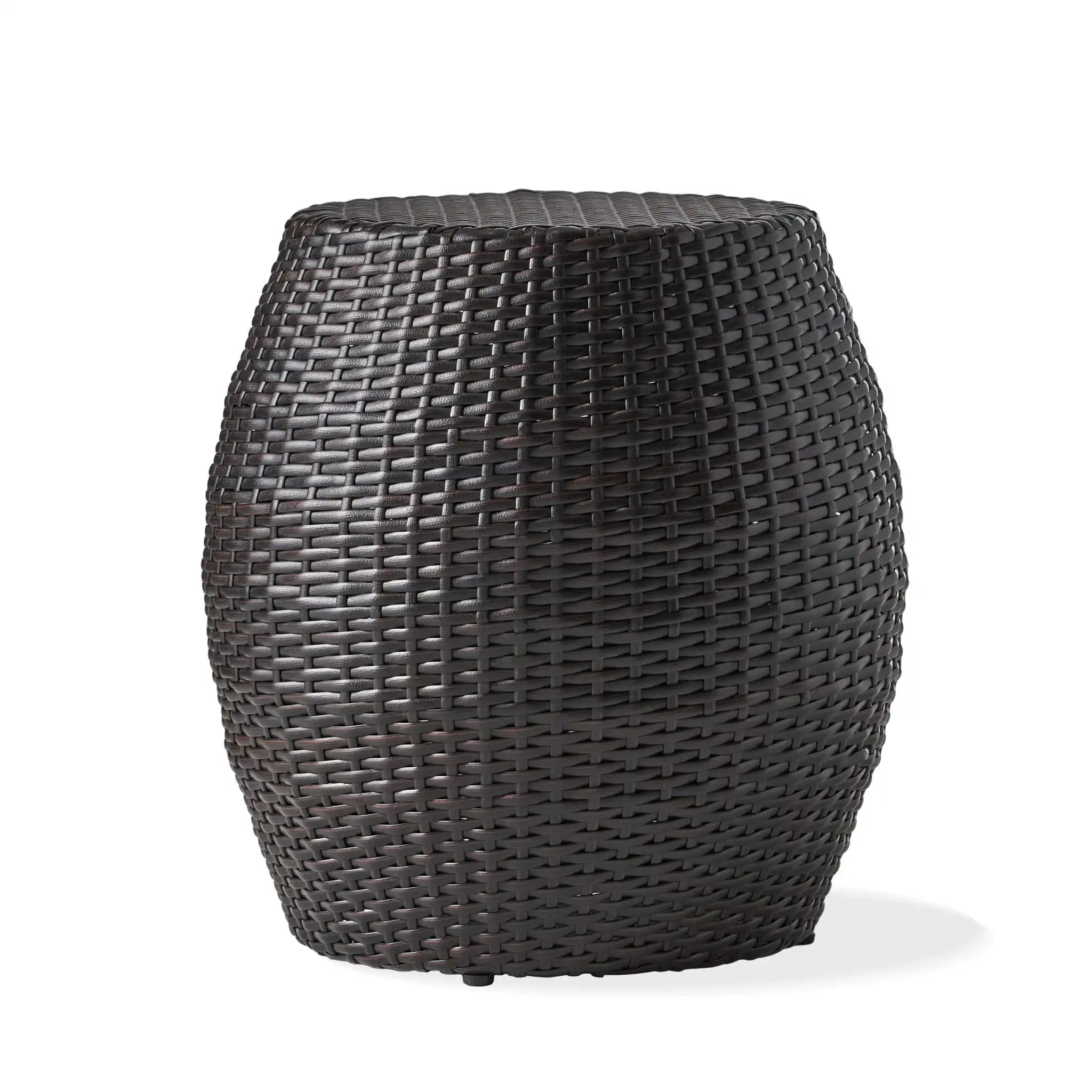 Outdoor Wicker Patio Side Table