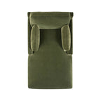 Pasadena Modern Farmhouse Chaise Lounge Chair, Olive