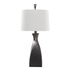 30" Contemporary Polyresin Table Lamp in Rubbed