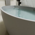 55'' Freestanding Bathtub in Resin Stone