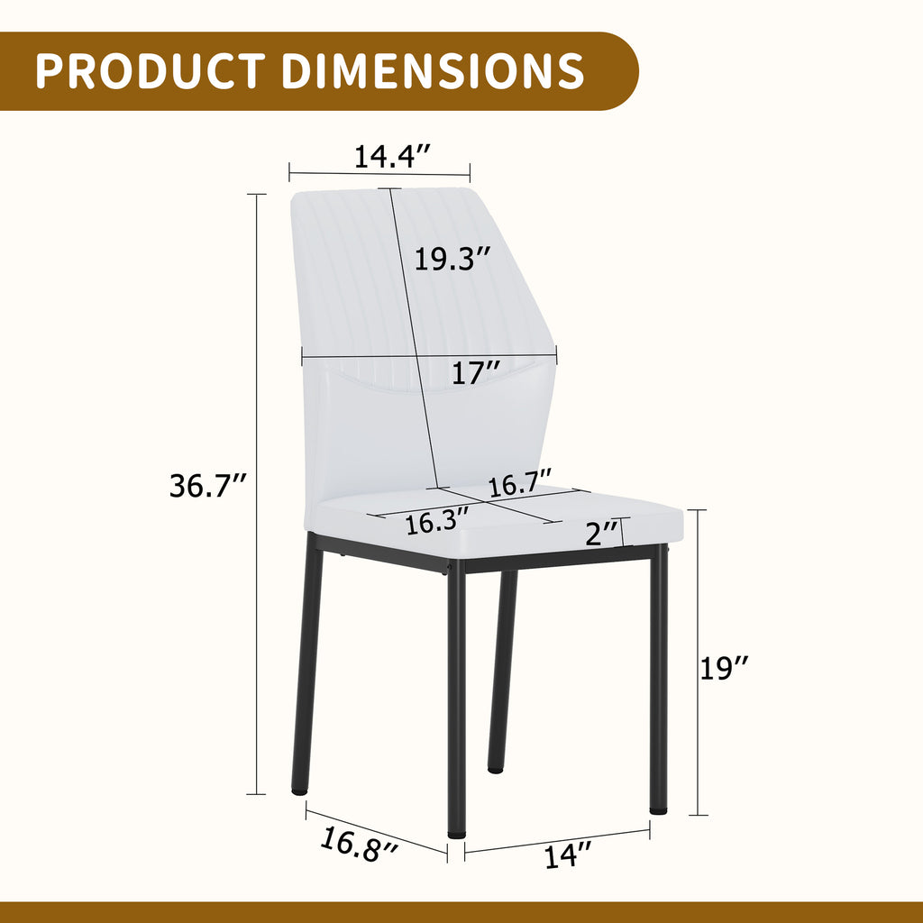 4-Piece Set of Seating for Dining