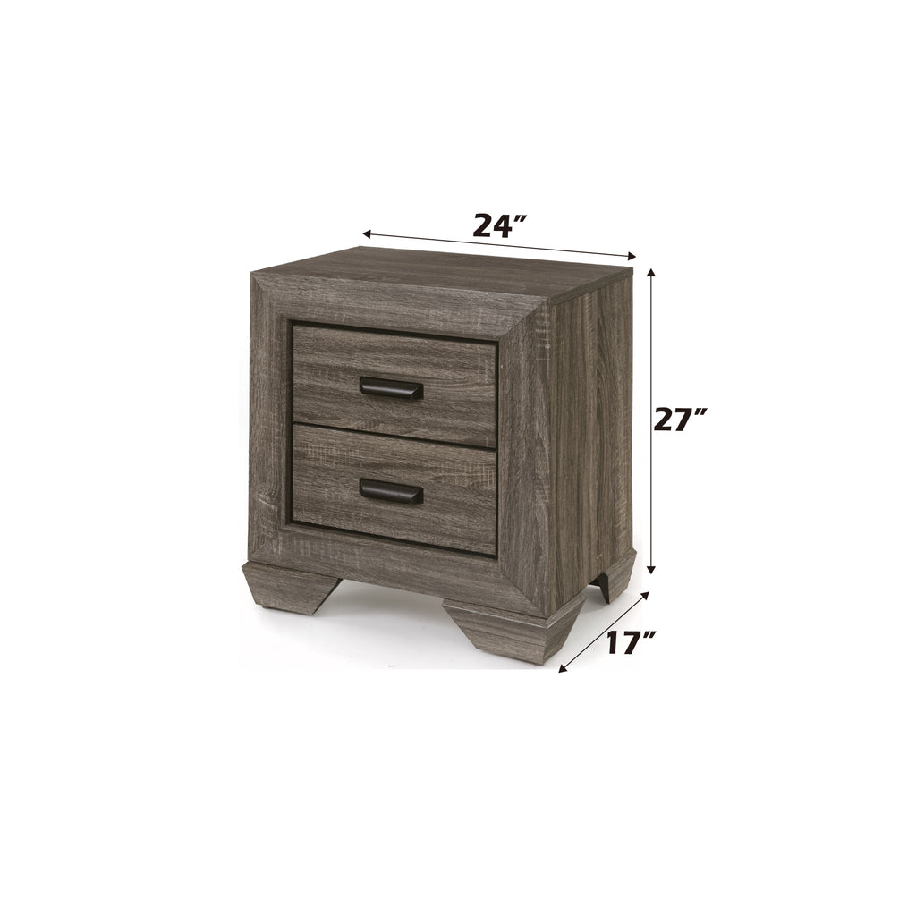 Lyndon Weathered Nightstand