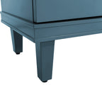 70.07" Large Size 4 Door Cabinet in Blue