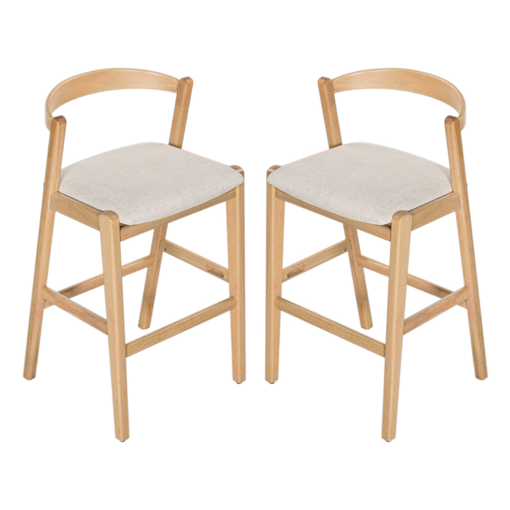 Balmain Indoor Rubberwood Barstool
