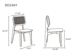 Versailles Wood Dining Chair Set of 2