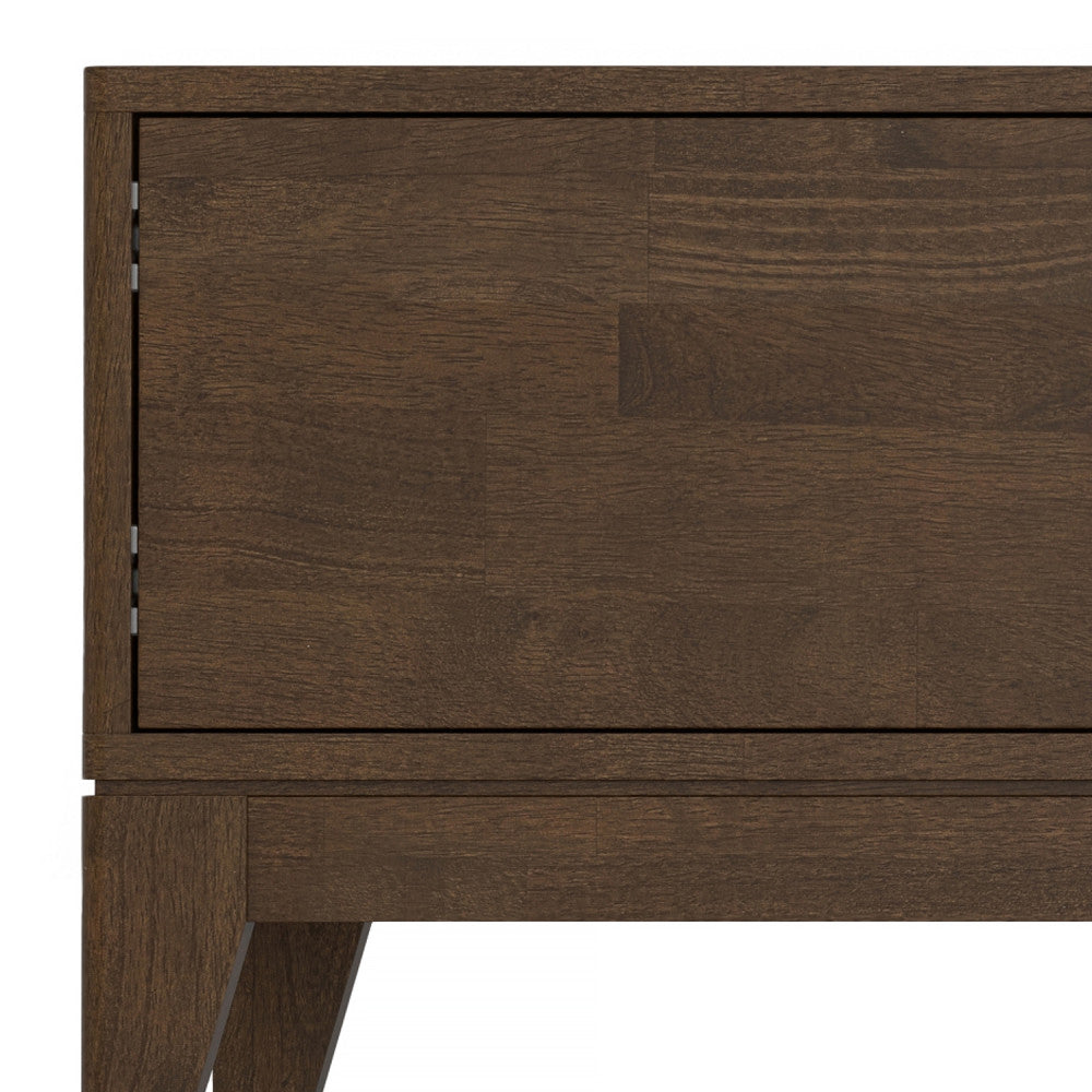 Harper 72 Inch Wide Solid Wood Low TV Stand
