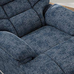 Swivel Glider Recliner in Alaska Glacier