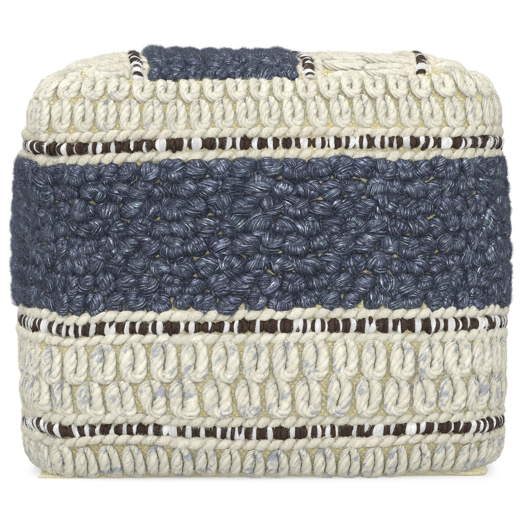 Grady 18 Inch Wide Square Pouf