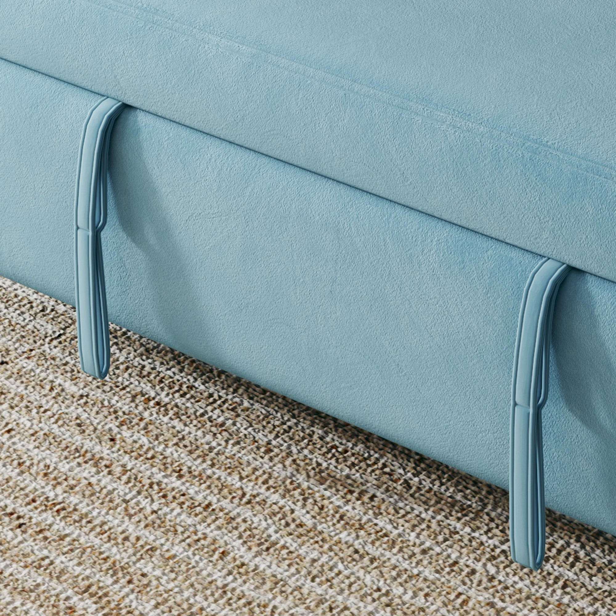 Sofa Showcase: 54" Velvet