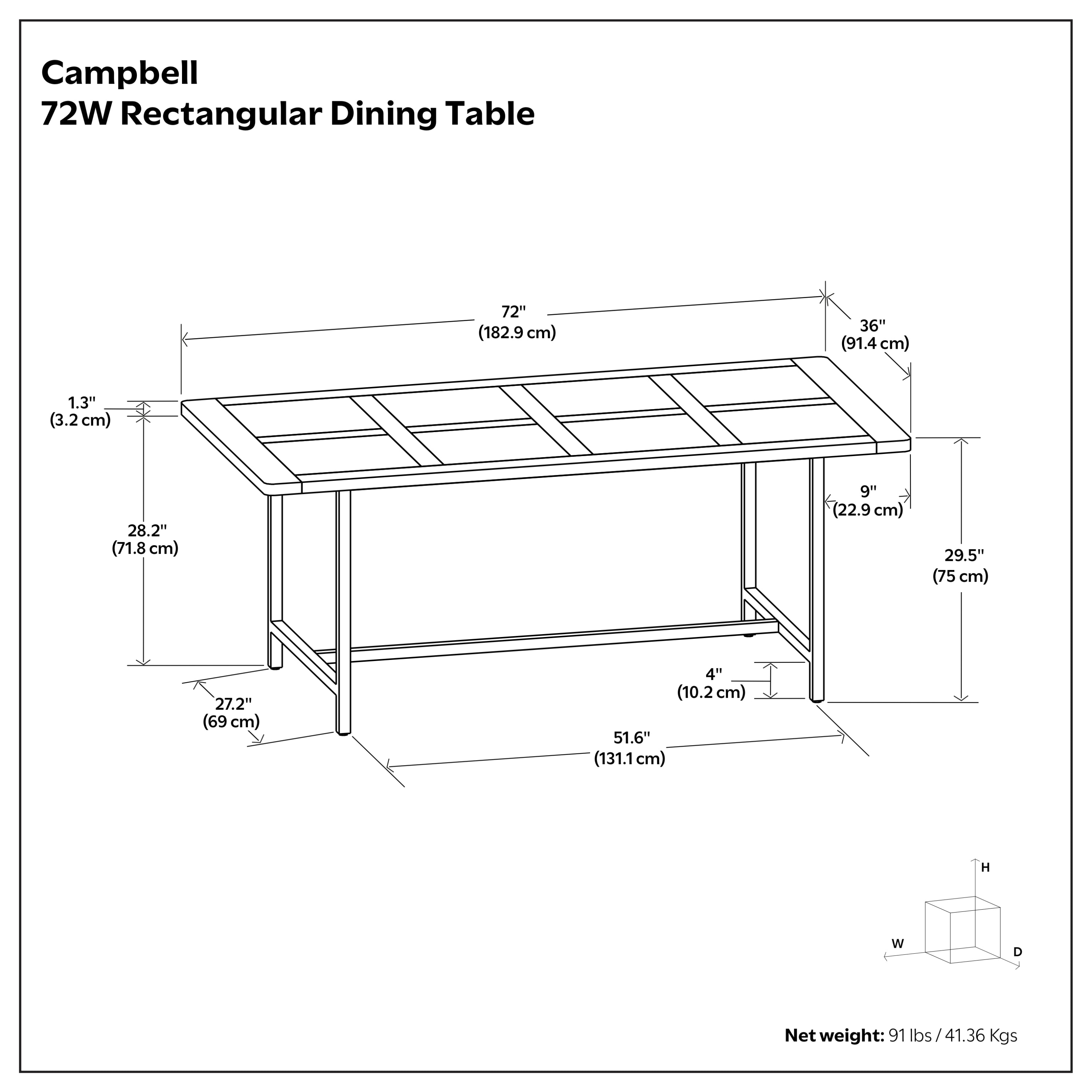 Campbell Dining Table