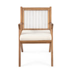 Patio Dining Chair with Cushion (Set of 2)