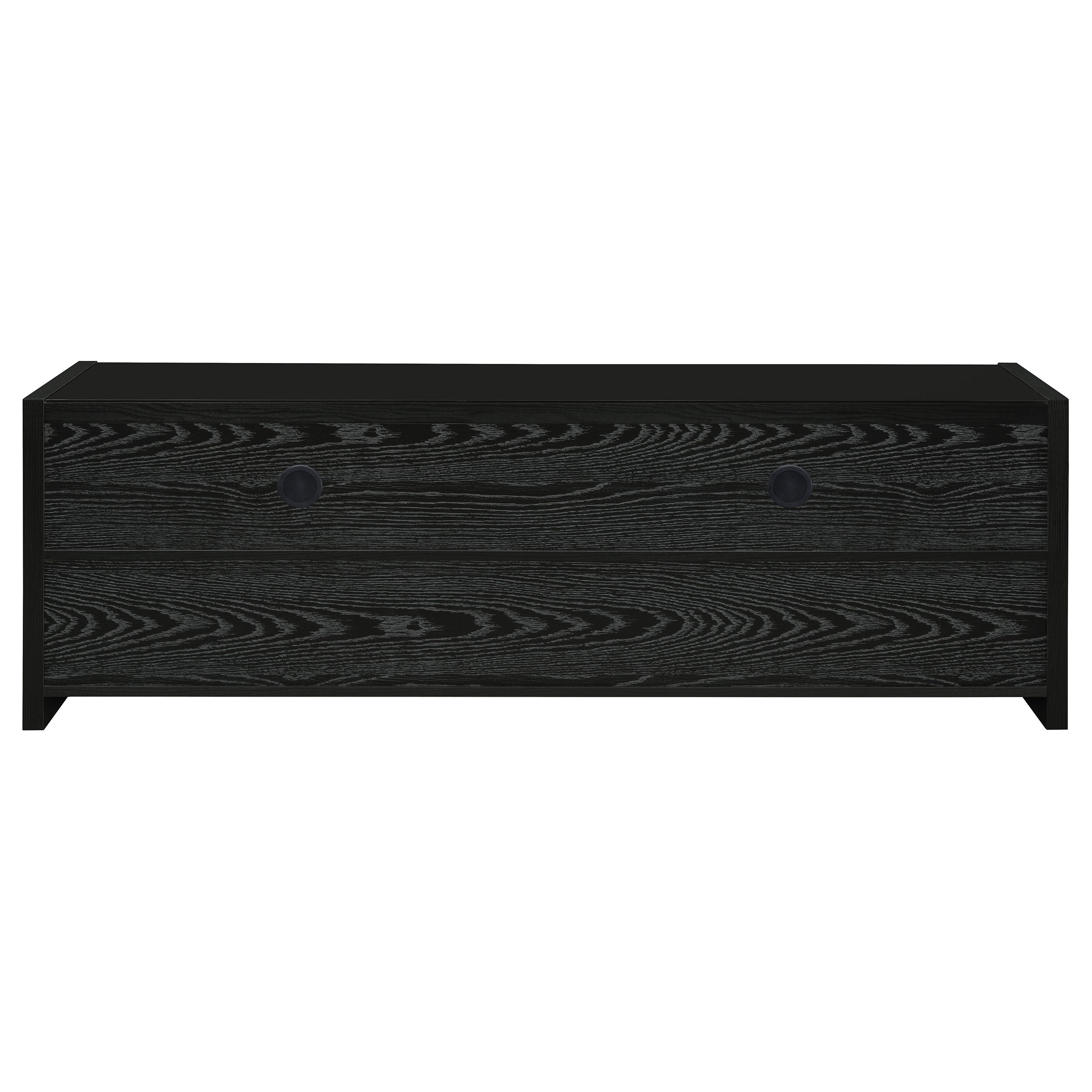 Alton 3-drawer Engineered Wood 61-inch TV Stand Black Oak-CoasterEssence