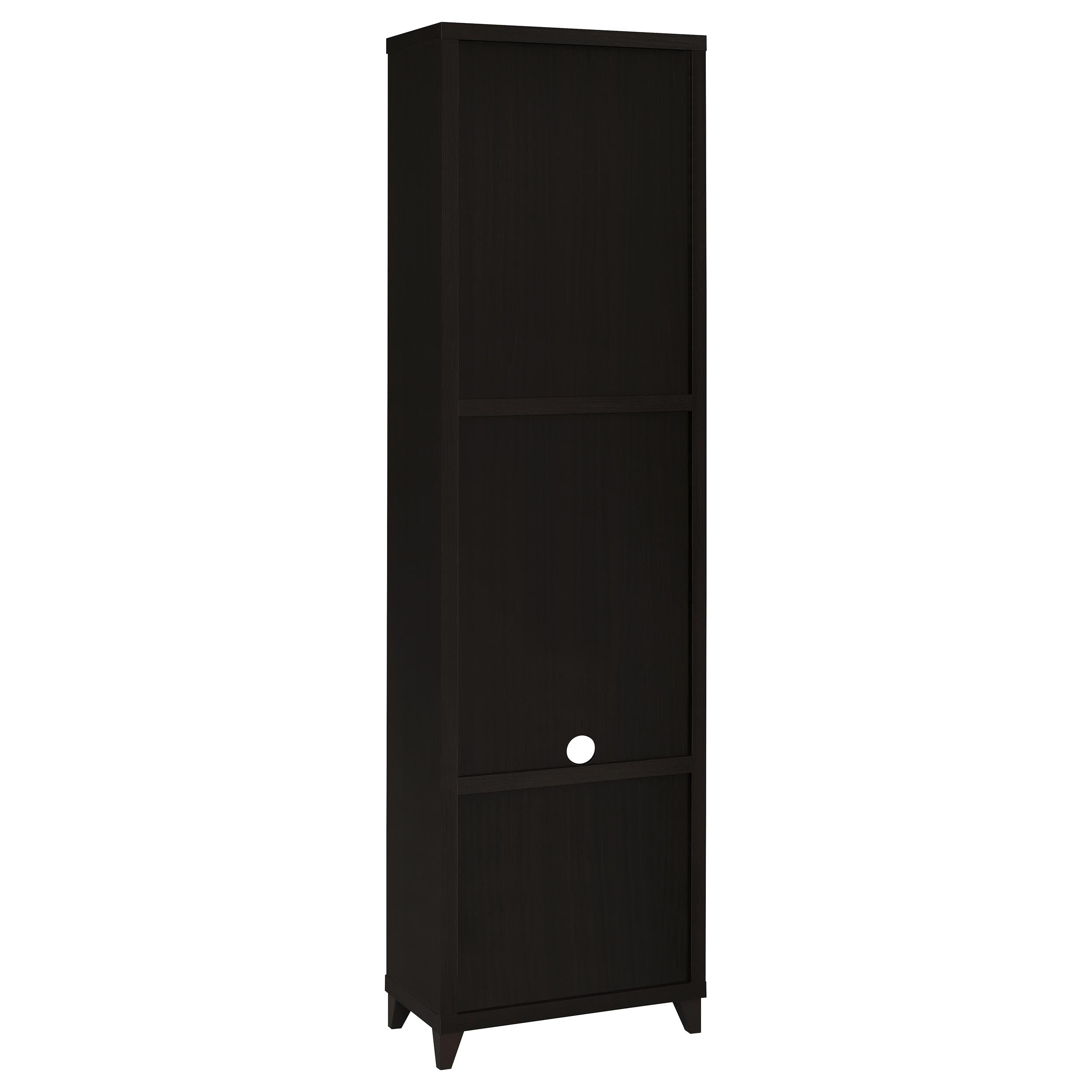 Lewes 4-piece 60-inch TV Entertainment Center Cappuccino-CoasterEssence