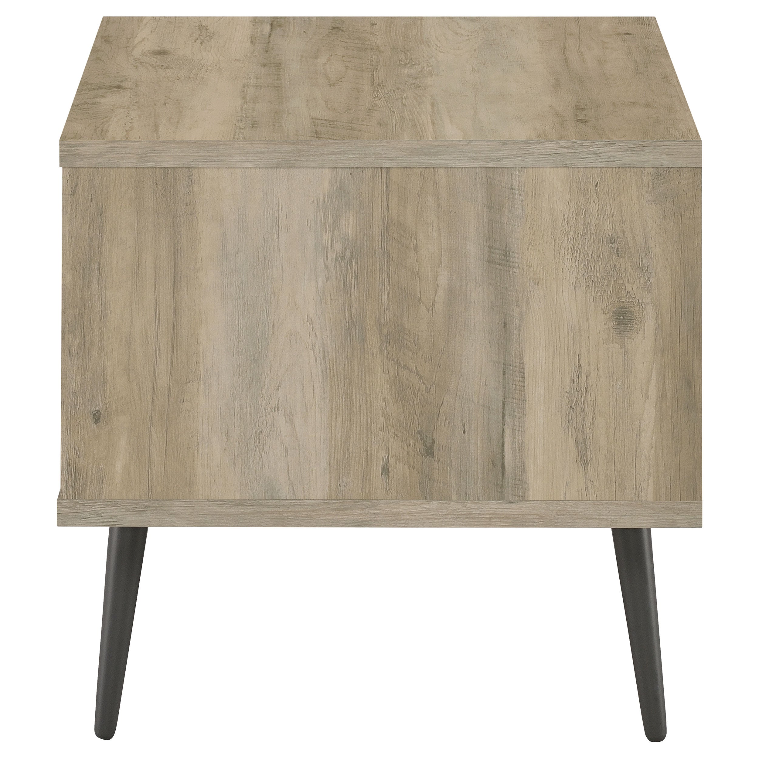 Welsh Square Engineered Wood Side End Table Distressed Pine-