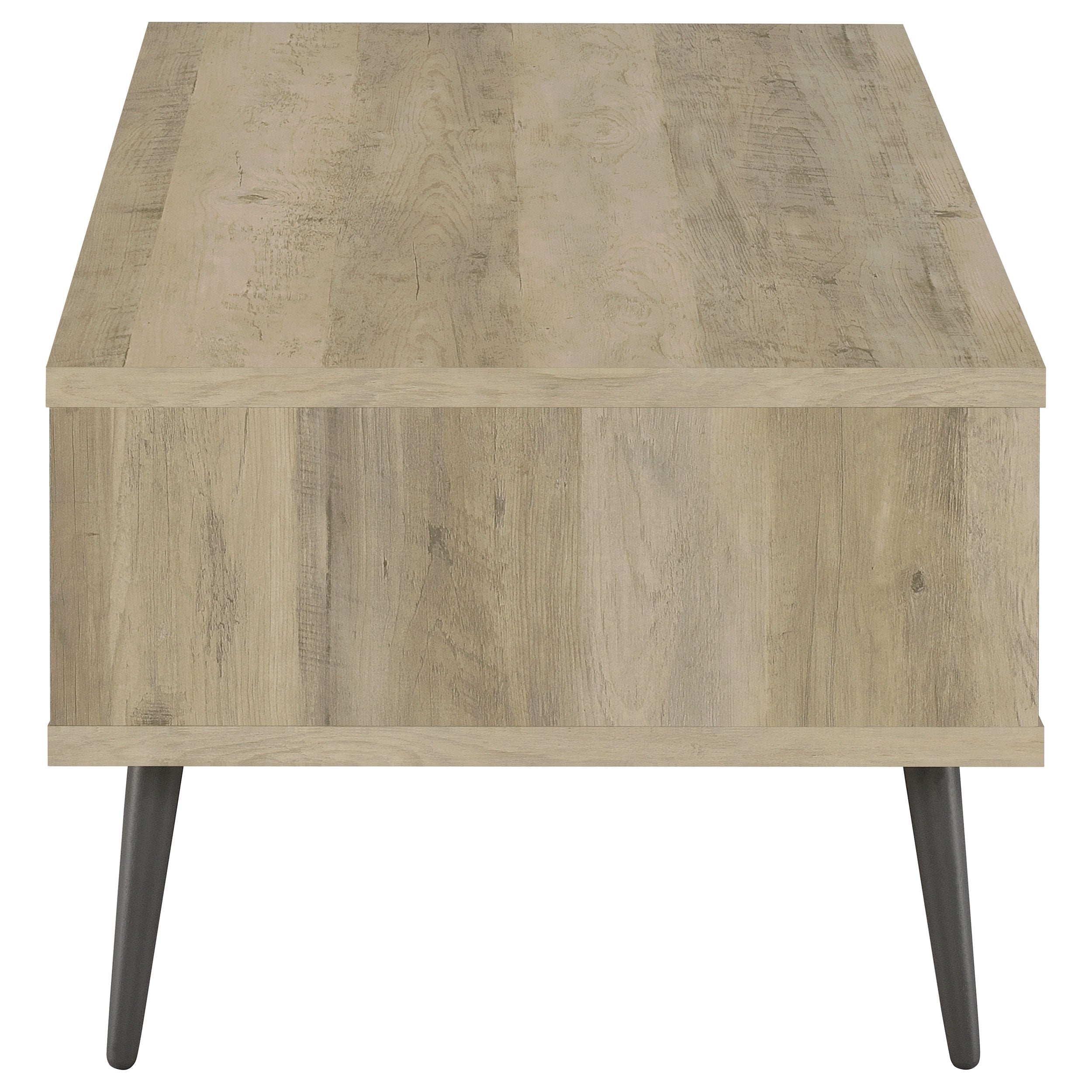 Welsh 1-drawer Engineered Wood Coffee Table Distressed Pine-