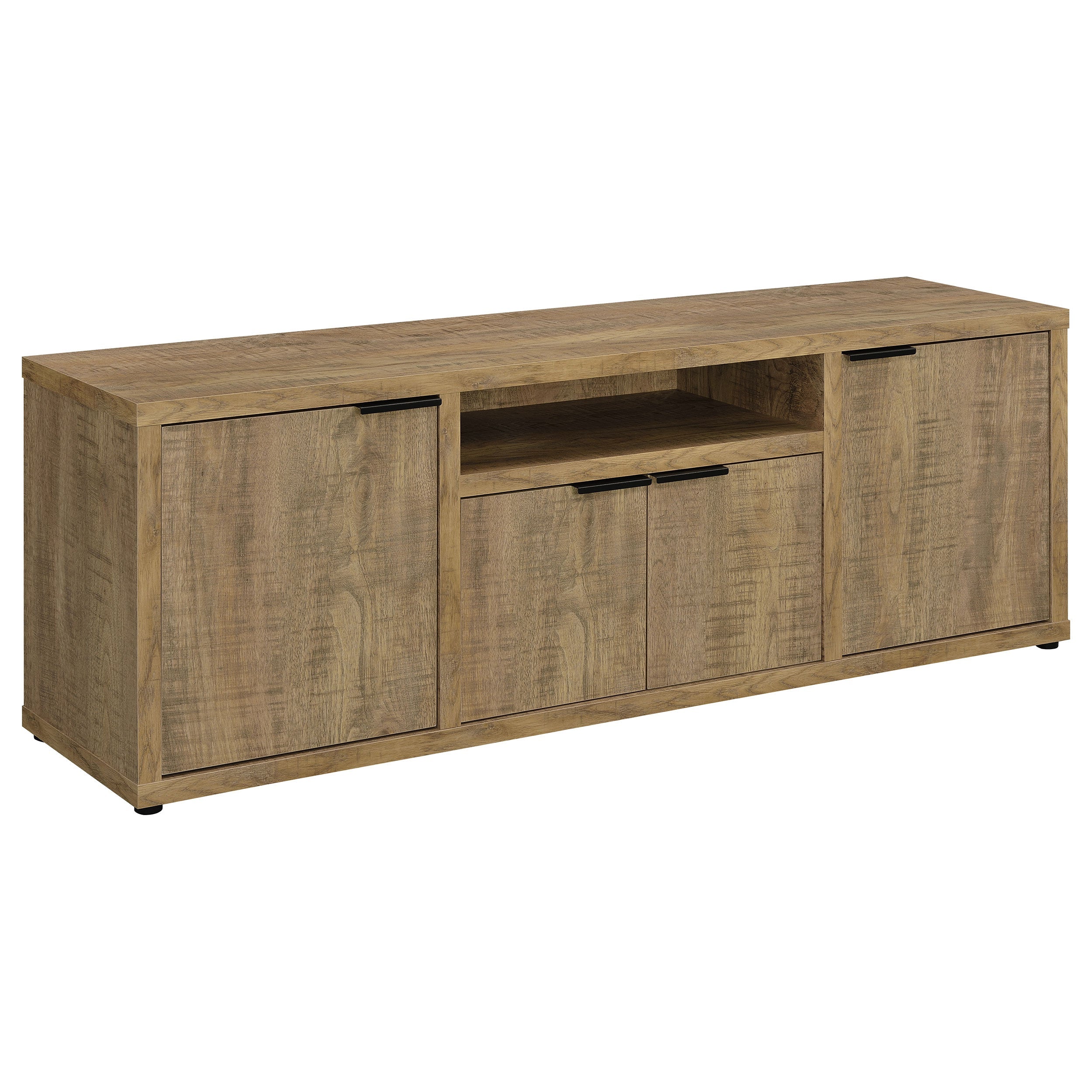 Tabby 4-door Engineered Wood 60-inch TV Stand Mango-