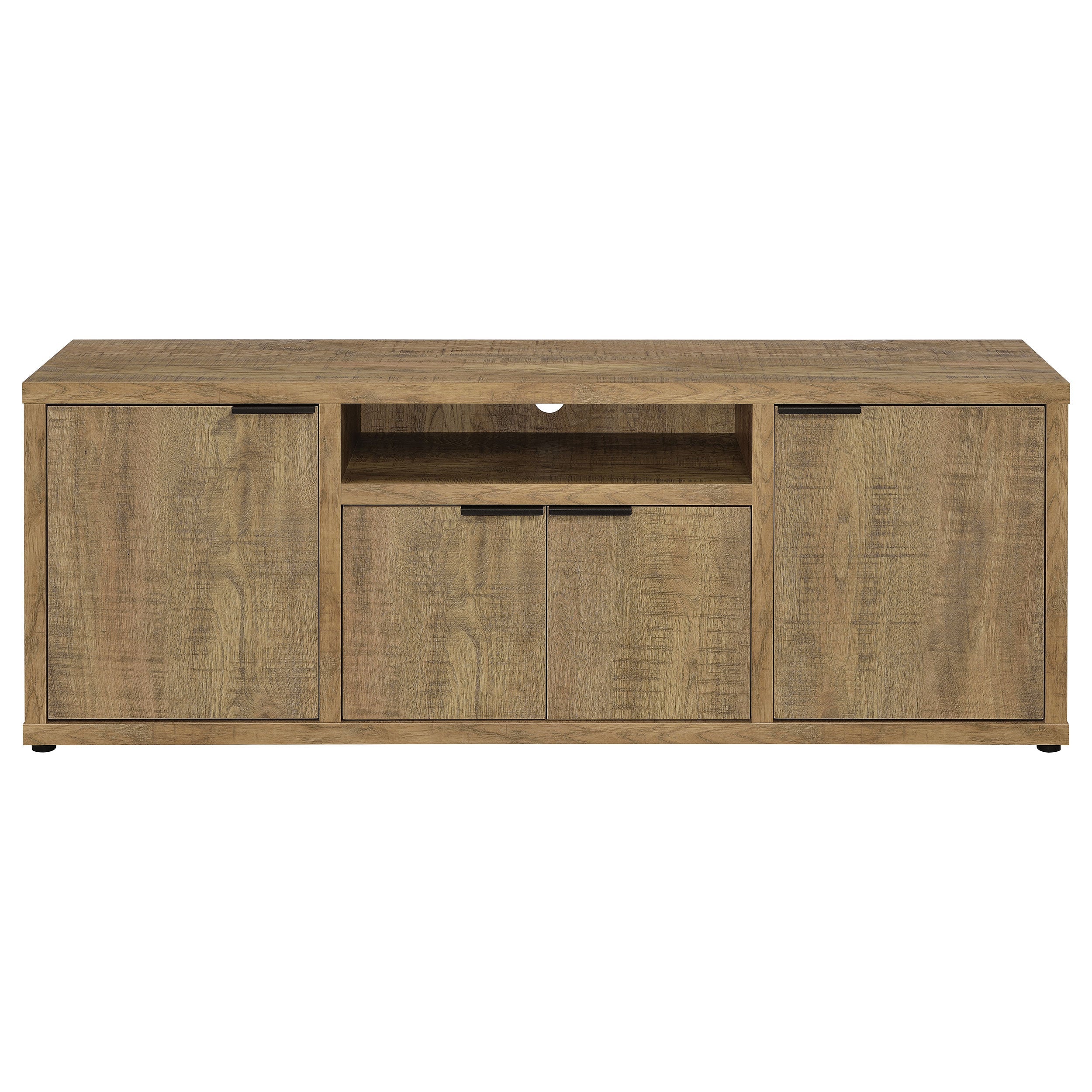 Tabby 4-door Engineered Wood 60-inch TV Stand Mango-