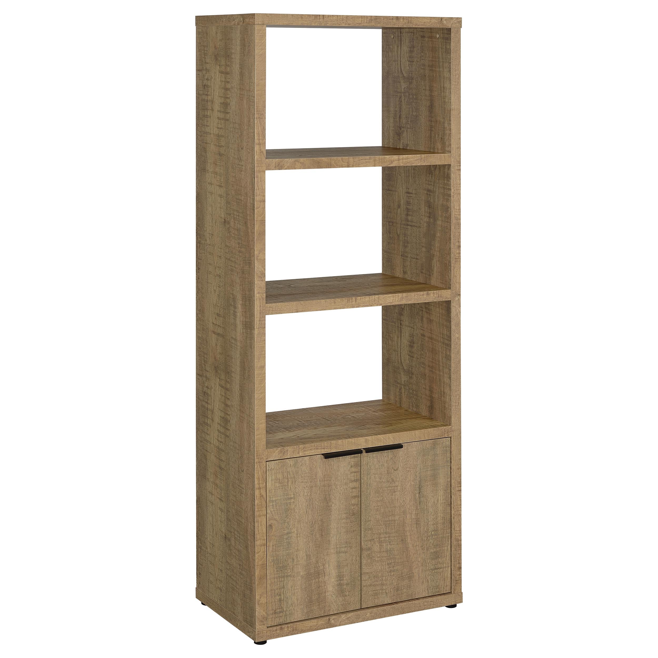 Tabby 3-shelf Engineered Wood Media Tower Mango-