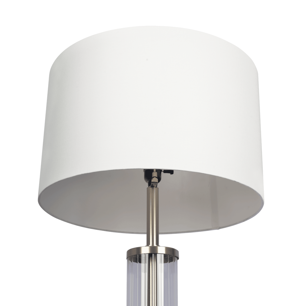 Nimbus Brushed Nickel Floor Lamp
