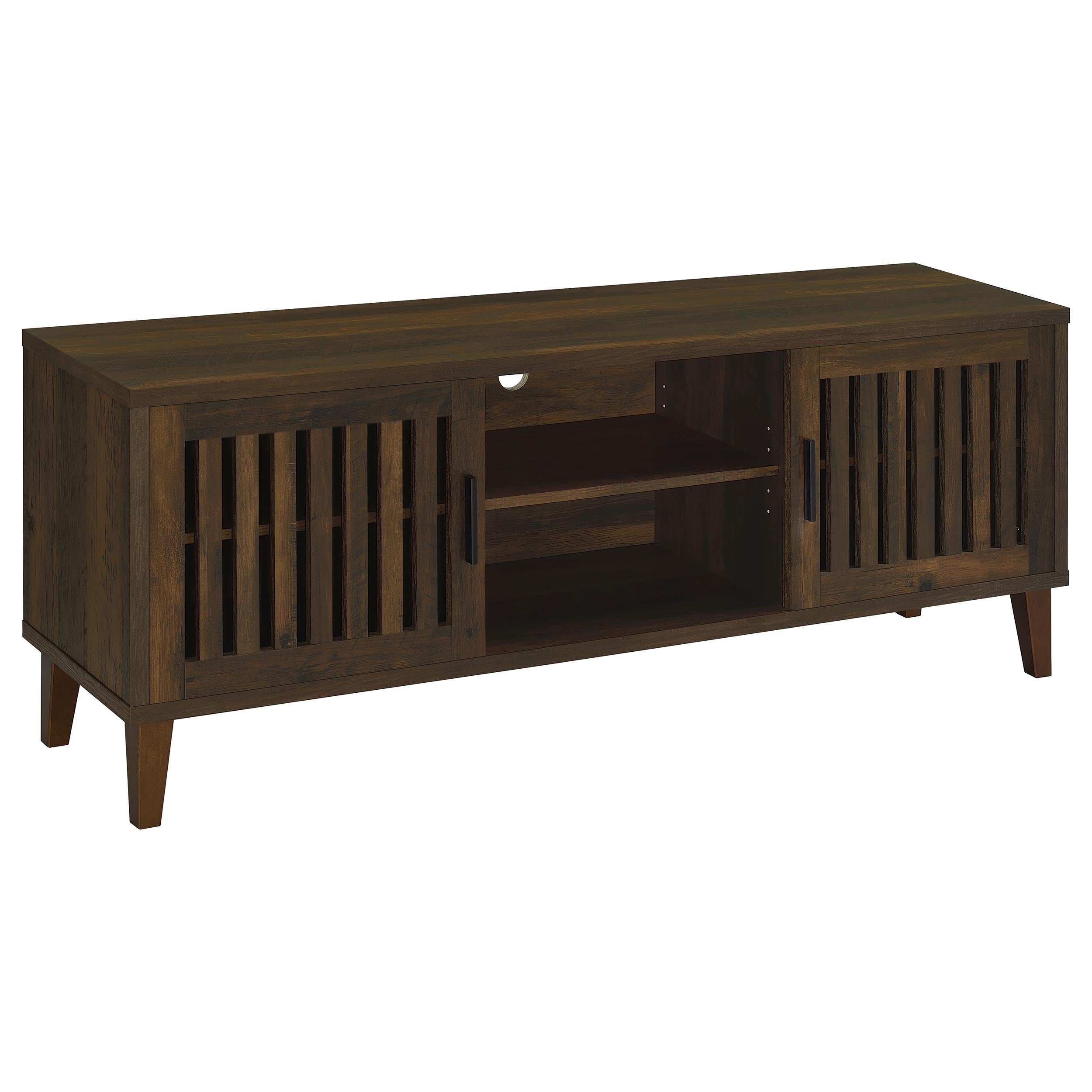 Sedona 2-door Engineered Wood 60-inch TV Stand Dark Pine-