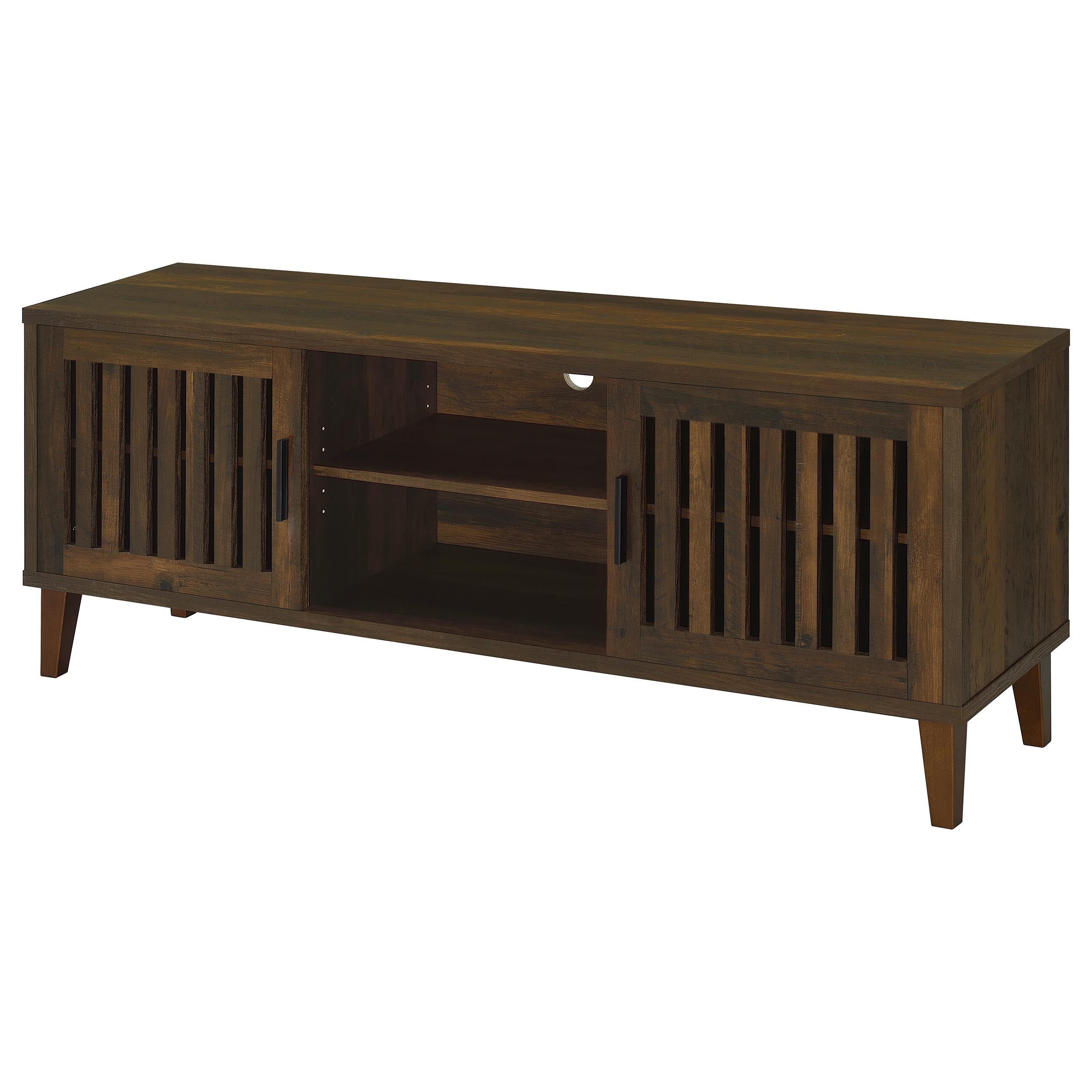 Sedona 2-door Engineered Wood 60-inch TV Stand Dark Pine-