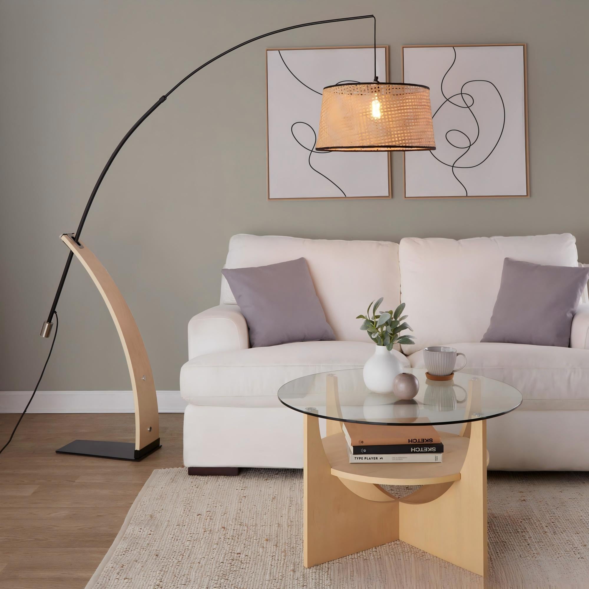 Robyn-Salon Mid-Century Modern Floor Lamp