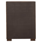 Polk Cappuccino 5-Drawer Bedroom Chest