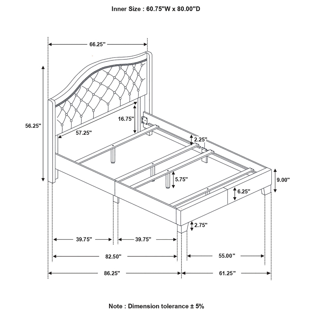 Copper Bed Frame