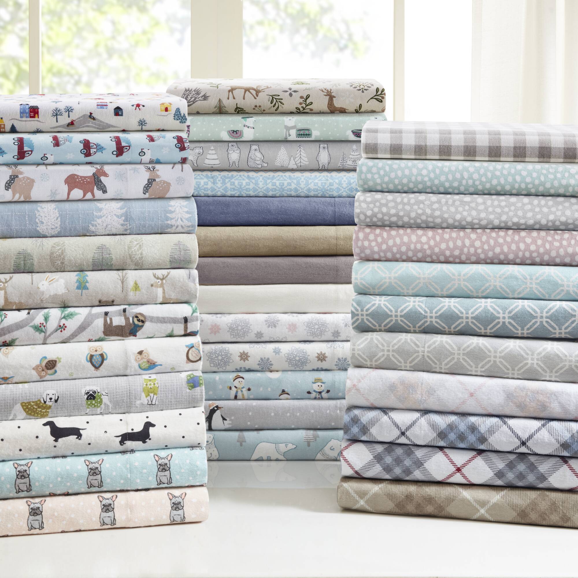 4 PCS King Printed Sheet Set