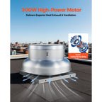 Roof Exhaust Fan with High-Power Motor