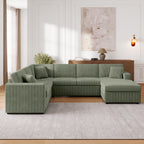 Oversized Sectional Sofa with Chaise Lounge