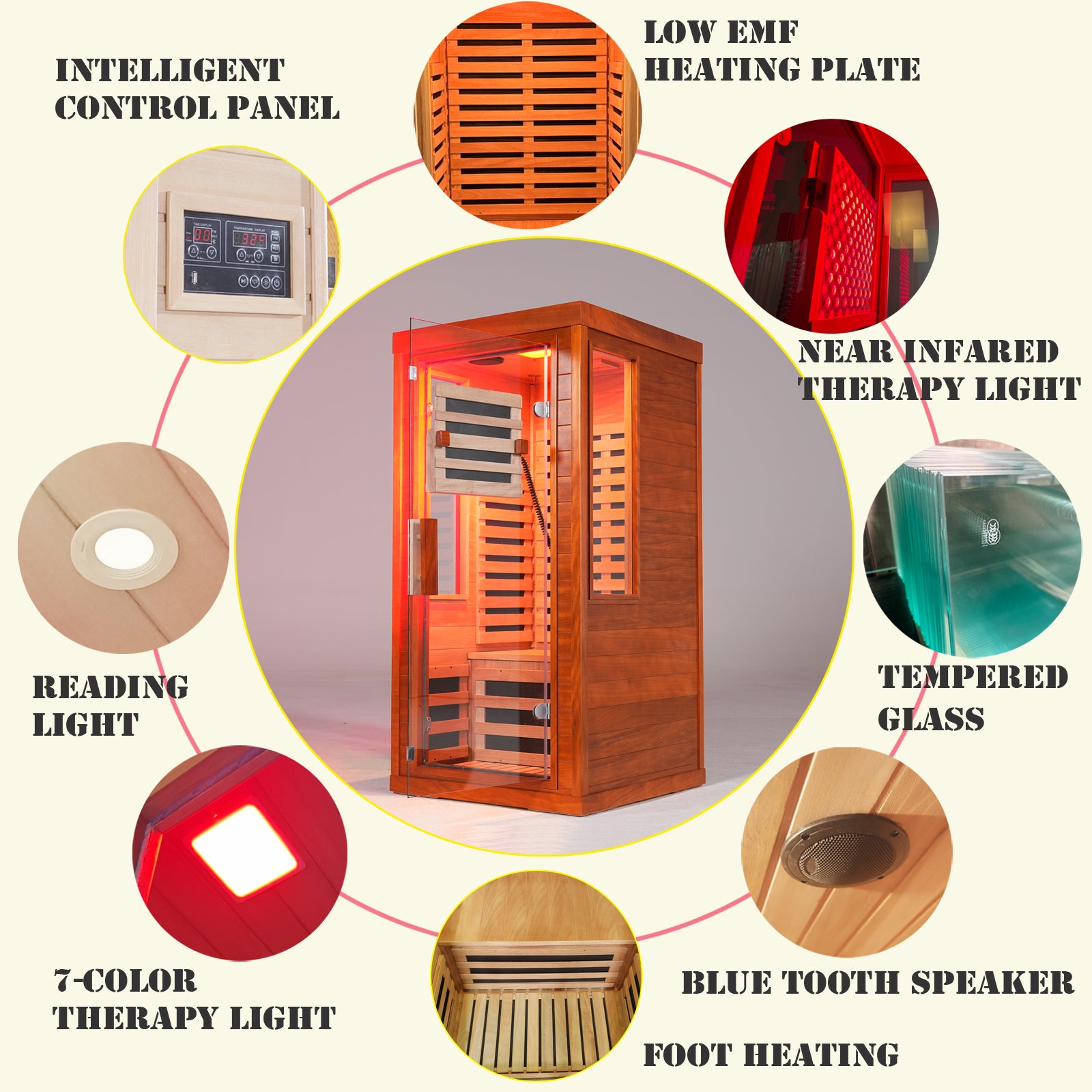 Single Person Infrared Sauna