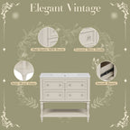 36" Bathroom Vanity Cabinet with Sink Combo Set
