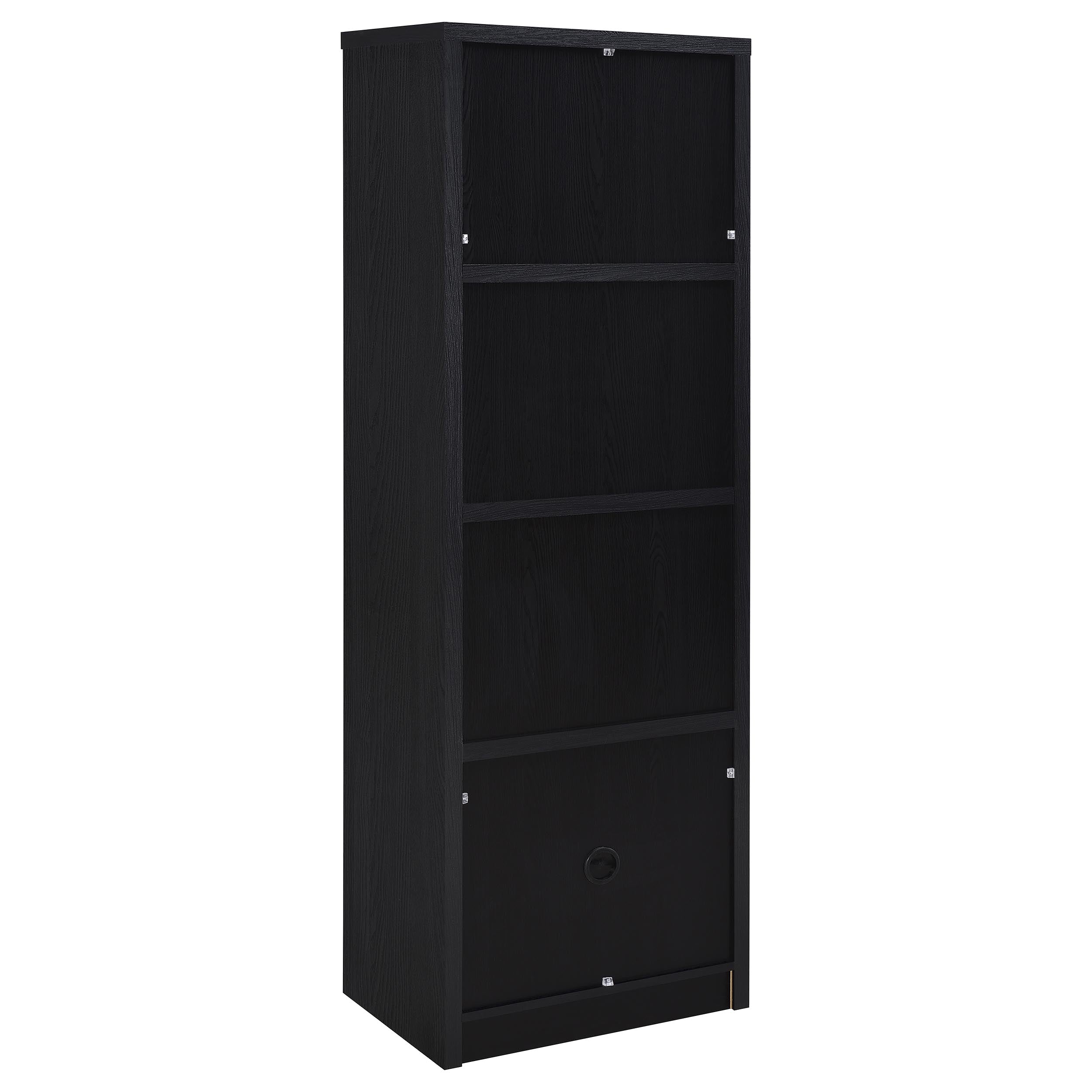Winfield 3-piece Entertainment Center 78-inch TV Stand Black-