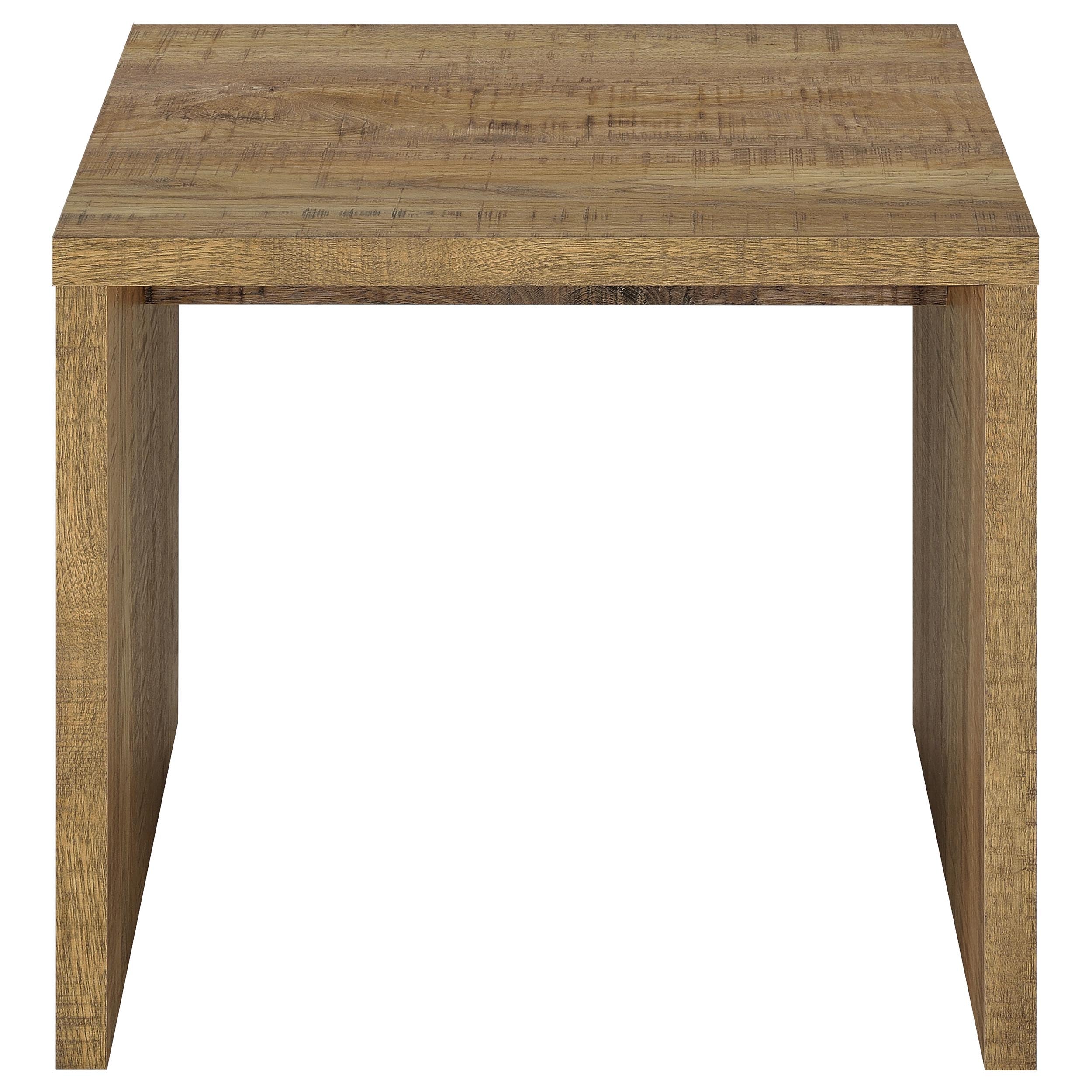 Canoga Engineered Wood Accent Side End Table Mango-