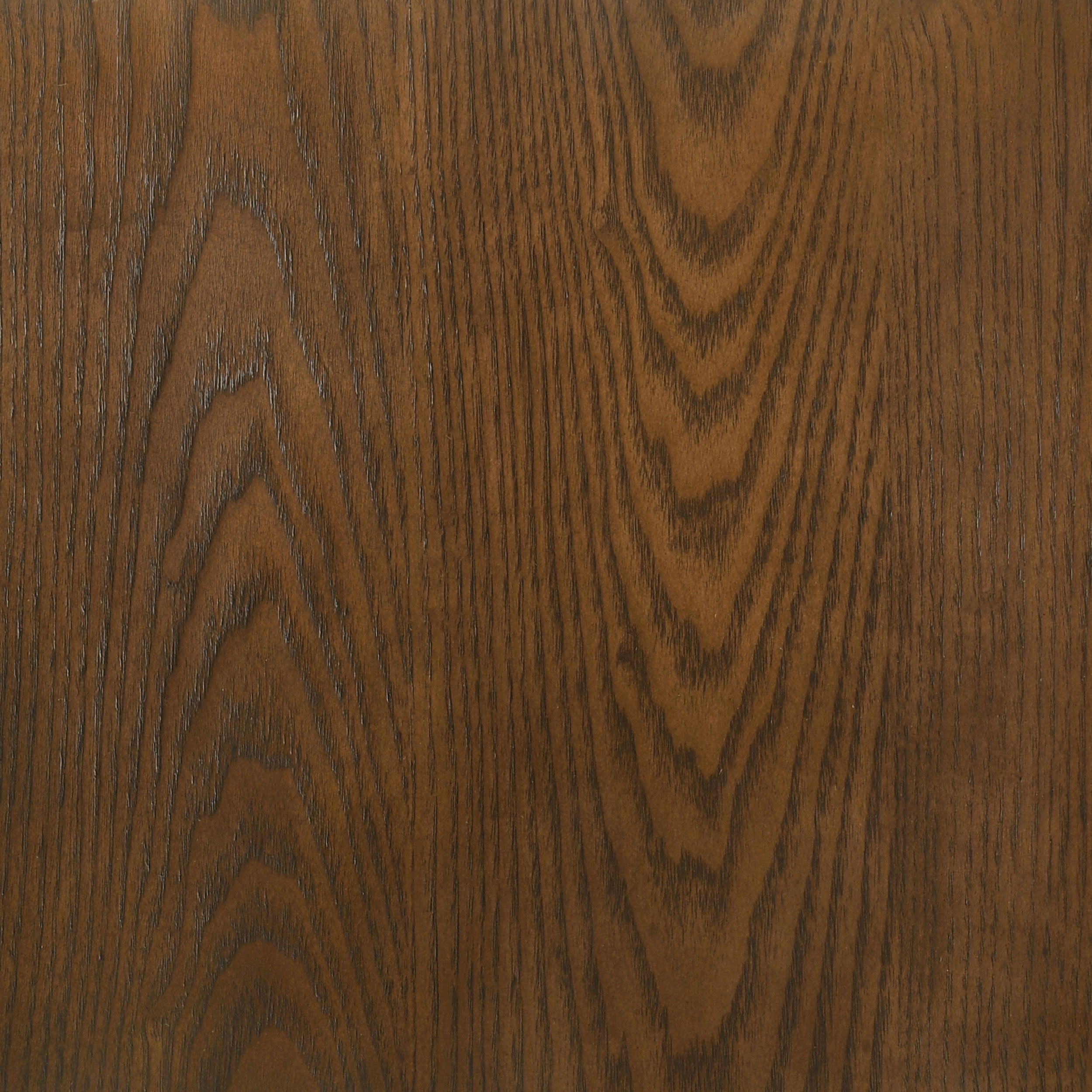 Franklin Round Wood Pedestal Side End Table Dark Brown-