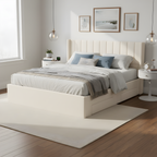 Large-Capacity Upholstered Storage Bed With Drawers