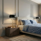 Small Minimalist Wooden Table Lamp