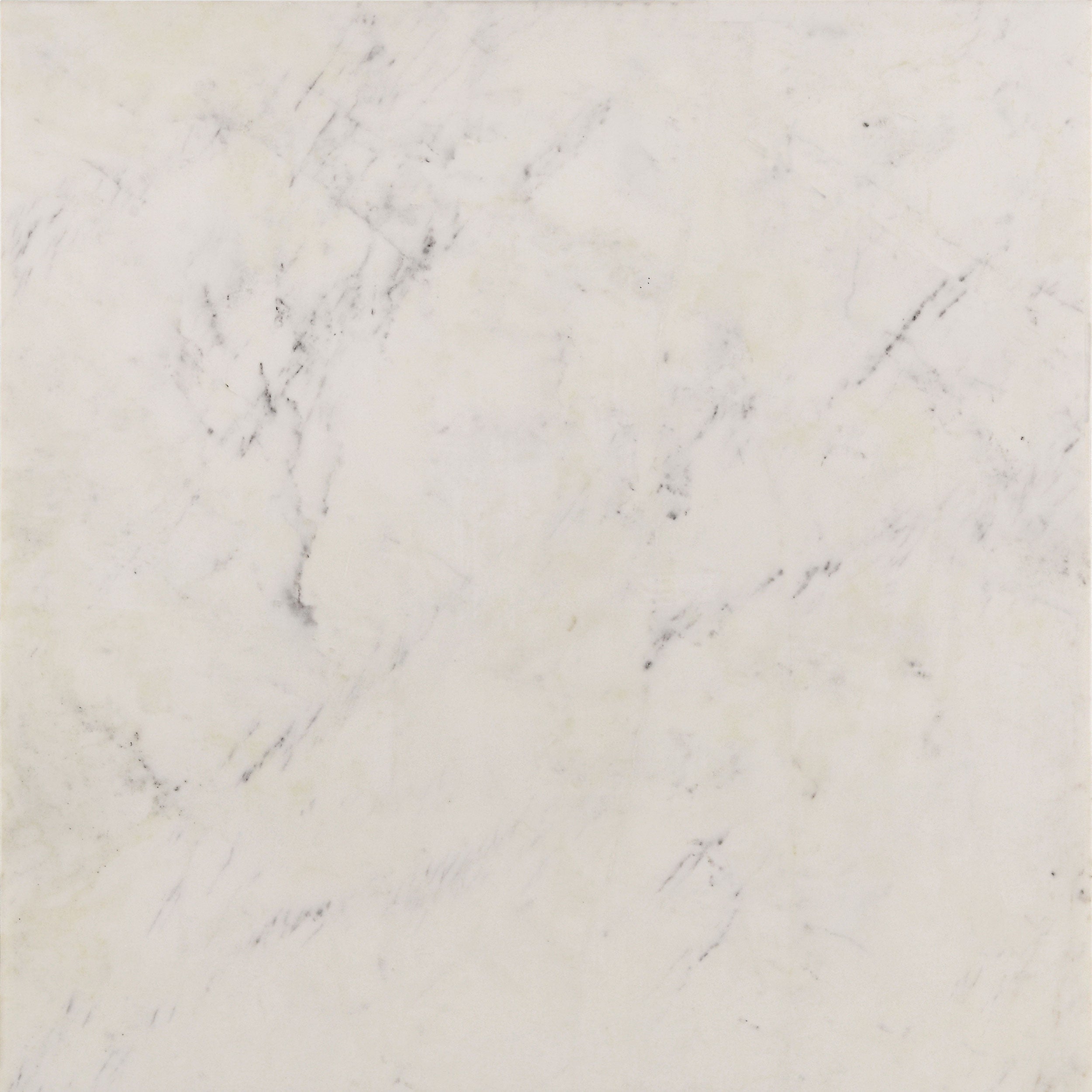 Tobin Square Marble Top End Table White and Black-
