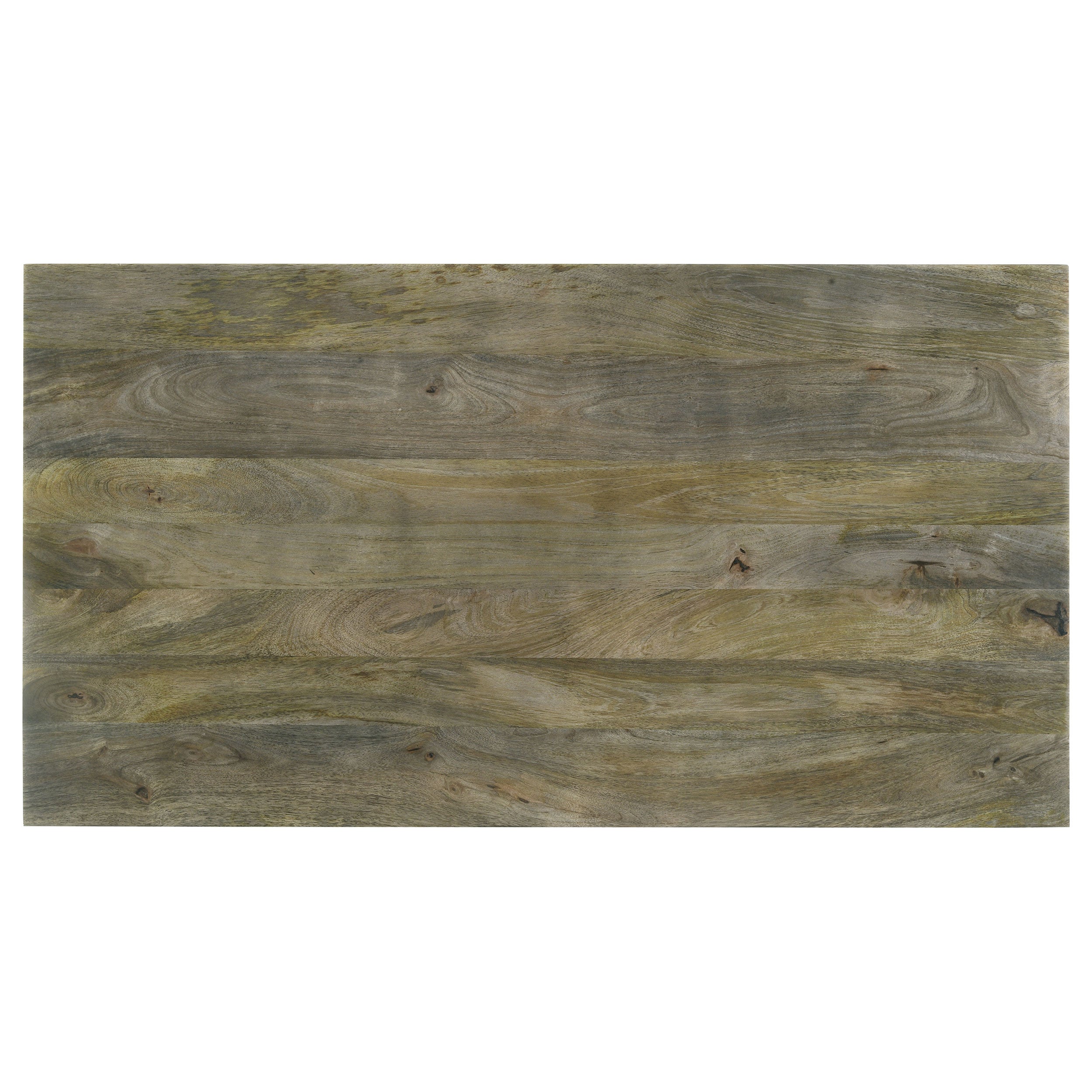 Andando Rectangular Solid Wood Coffee Table Mango Brown-