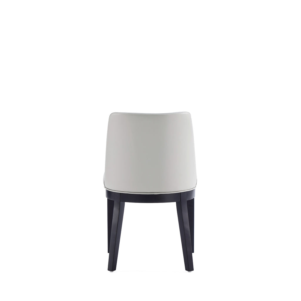 Gansevoort Wood Vegan Leather Dining Chair