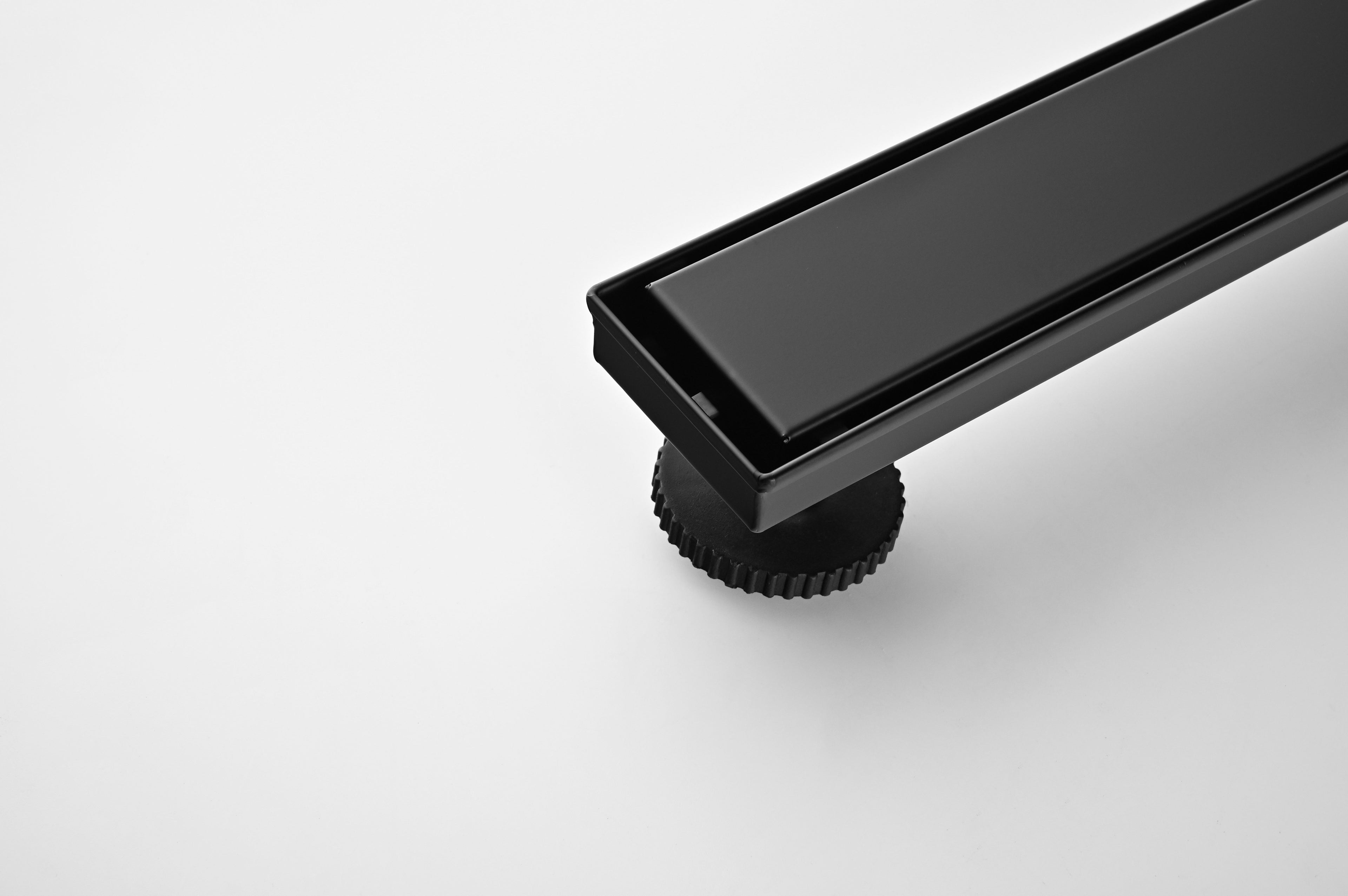 30 Inch Offset Linear Shower Drain with Reversible Cover