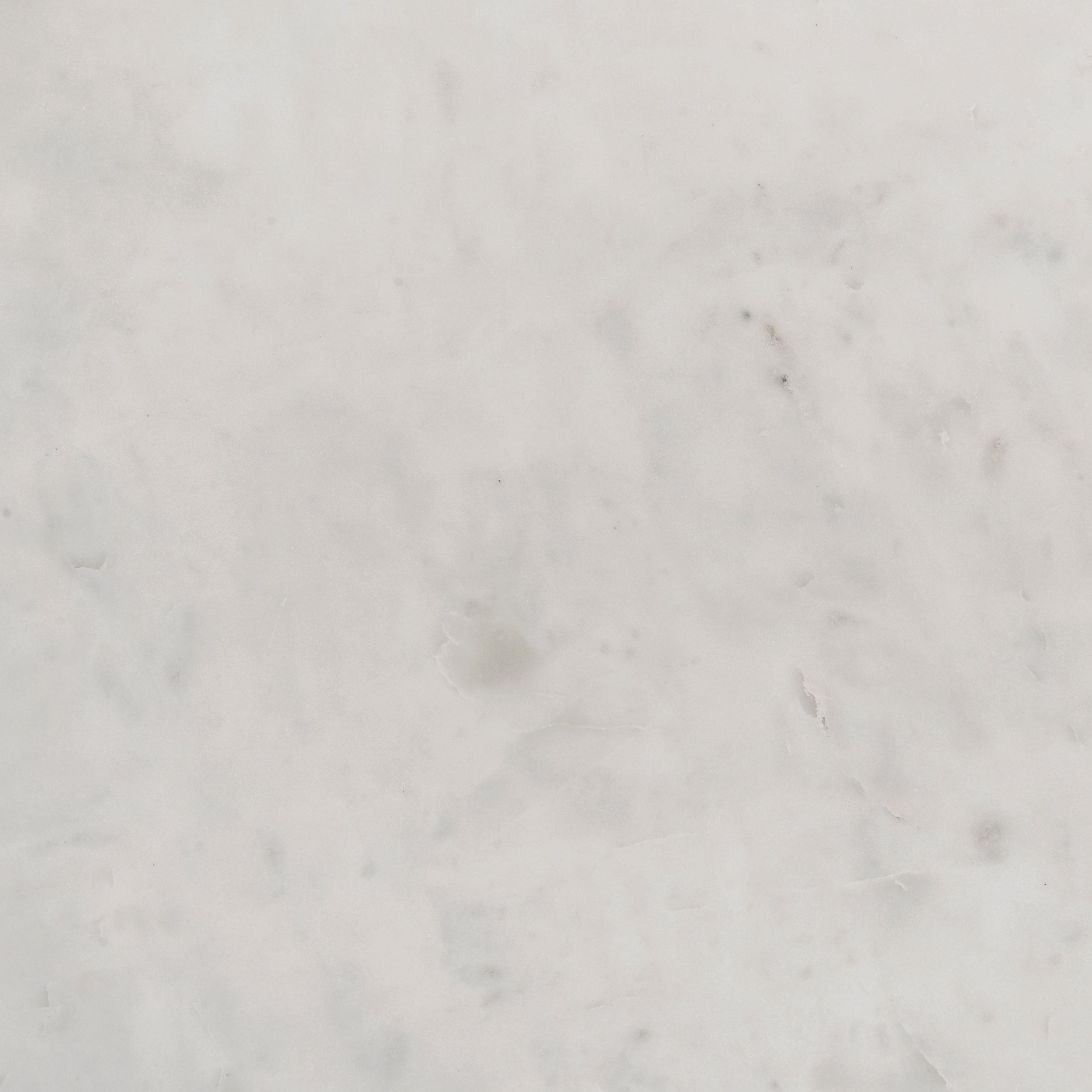 Astoria Round Genuine Marble Side End Table White-