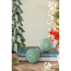 D3.9" Christmas Ball Ornaments - Set of 6