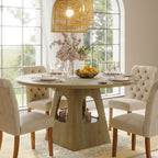 Round Dining Table for 4-6