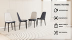 Set of 4 Modern Dining Chairs