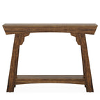 41 Inch Wood Console Table Behind Couch