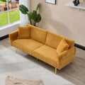 79 Inch Corduroy Sofa Bed