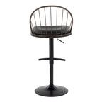 Adjustable Height Barstool with Swivel