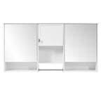 55 Inch Wall-Mount 3-in-1 Mirror Cabinet